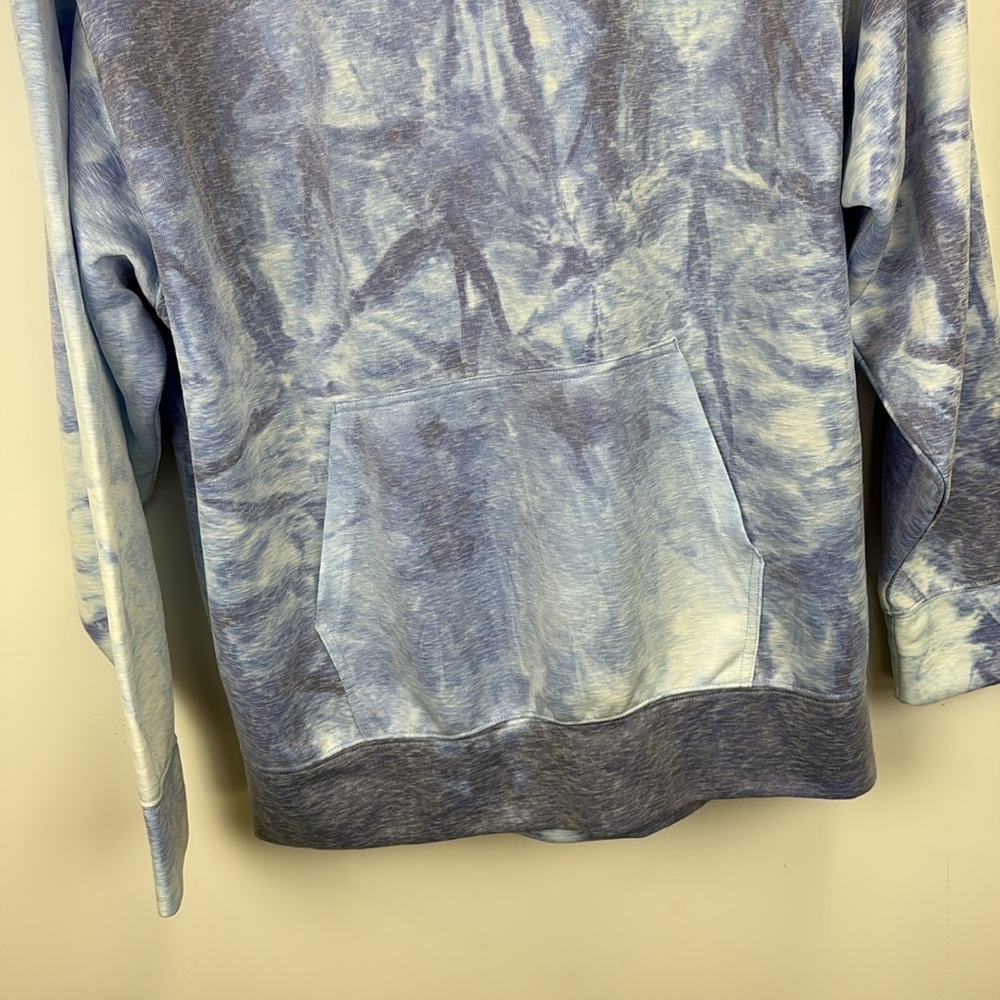 Nike Icon Clash Pullover Training Hoodie Tie Dye Blue/ Size small - Picture 4 of 8
